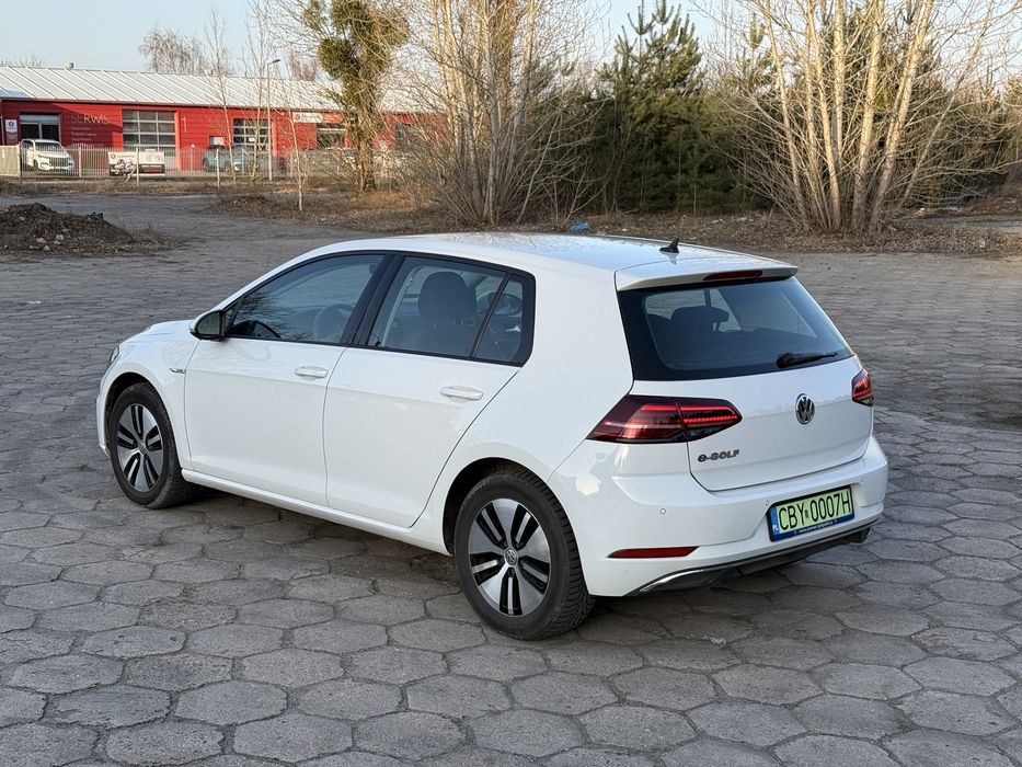 36kWh E-Golf 7 Elektryk 360 kame Full LED Matrix Temp Aktyw Volkswagen
