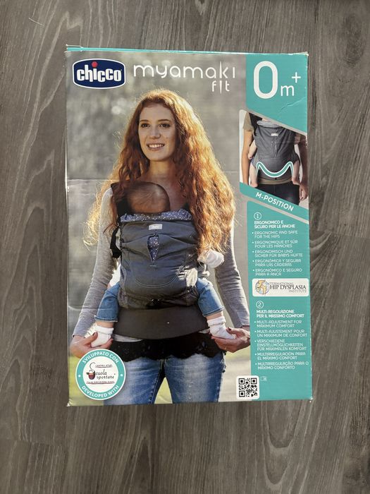 Marsúpio Chicco Myamaki Fit Cool Grey
