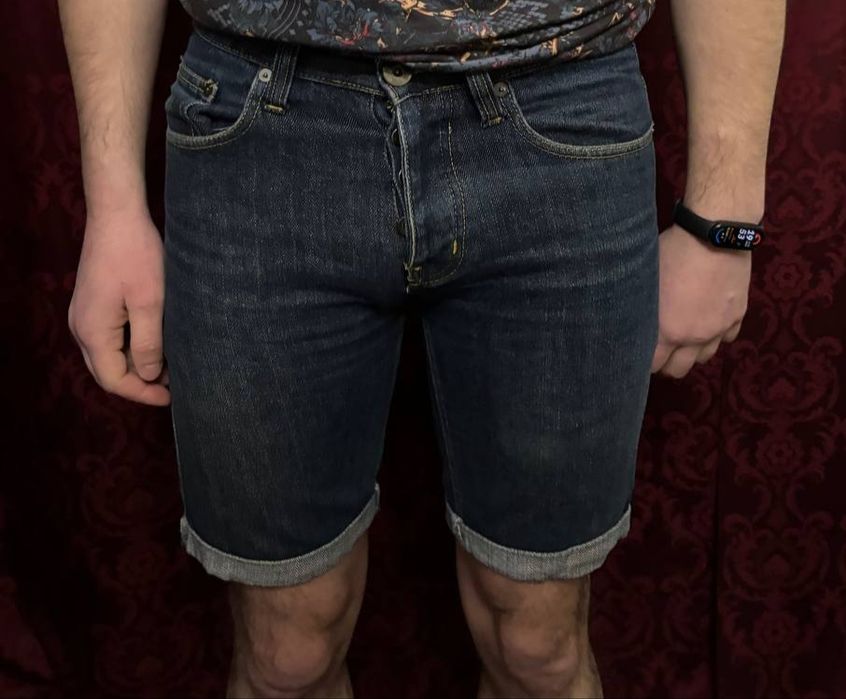 Джинсові шорти чоловічі