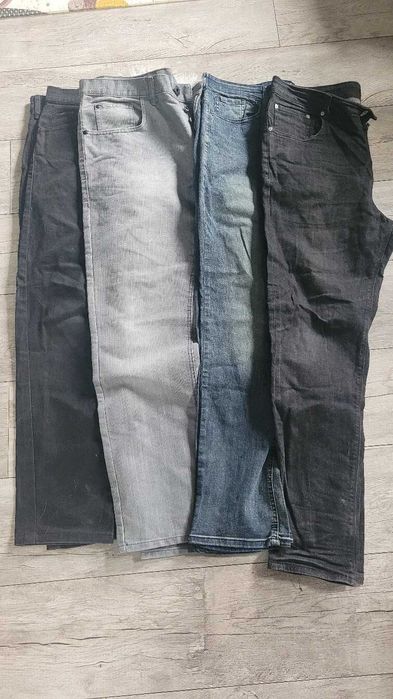 Pierre cardin 4 pary spodni męskich jeansowych r. 36