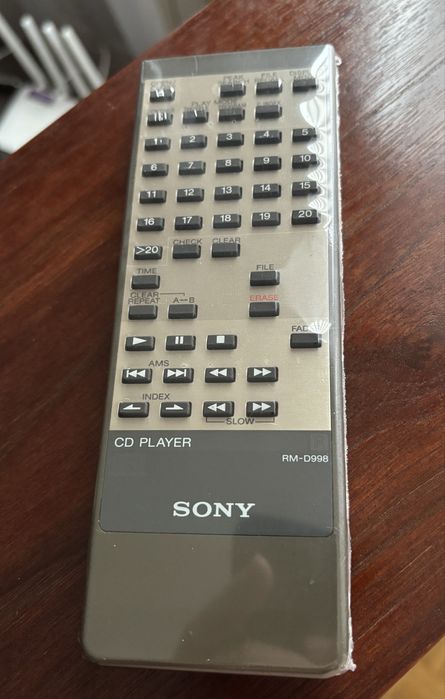 Pilot Sony RM-D998 do odtwarzacza cdp-X707ES X779ES