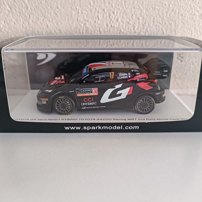 Toyota GR Yaris Rally1 Hybrid Spark 1/43