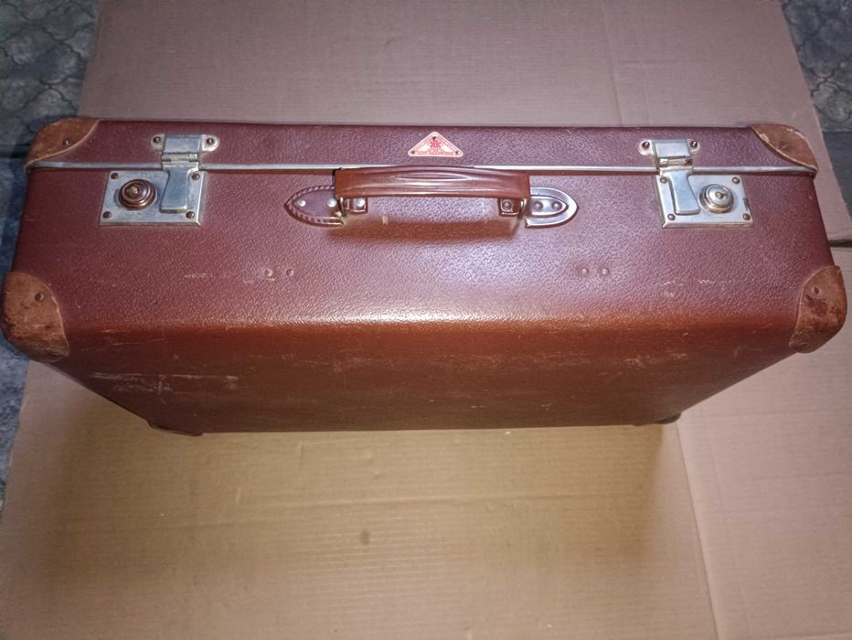 Stara walizka PRL DDR Kindelbruck