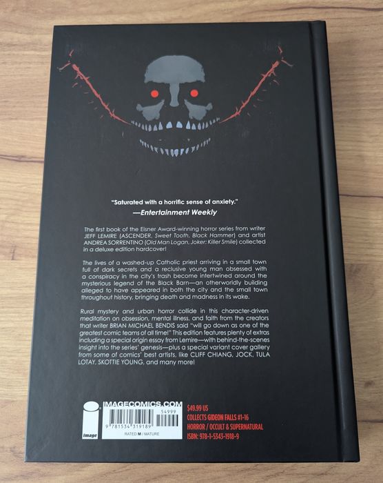 Gideon Falls Deluxe Edition Vol 1 by Jeff Lemire