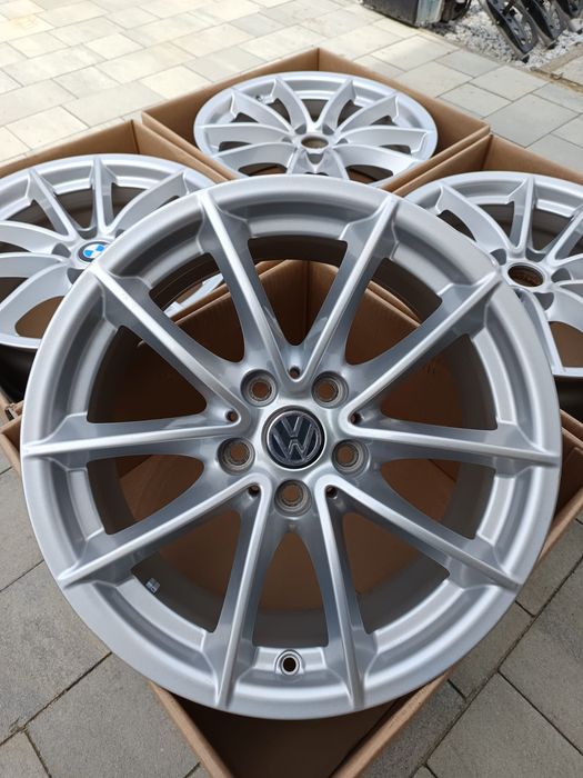 Felgi 16" 5x112 BMW OEM G20 G30 X1 X3 Audi A4 A8 Q7 VW Srebrne Nowe | #B1