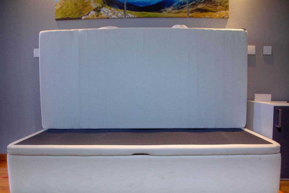 90x190 Platform Bed + Emma Mattress [with Storage]