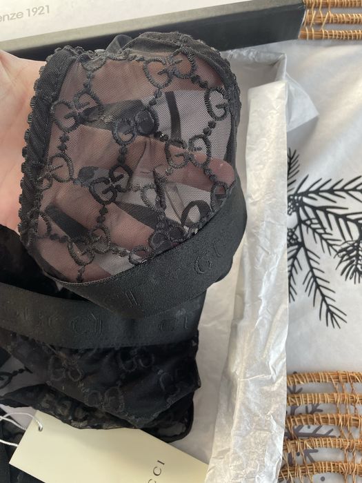 Bielizna Gucci monigram GG kobieca sensualna nowa
