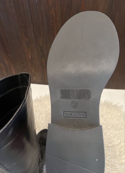 Чоботи труби жіночі Італія 39