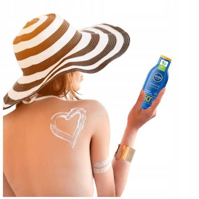 NIVEA SUN SPF 50+ Balsam do opalania + 2 x NIVEA CREME