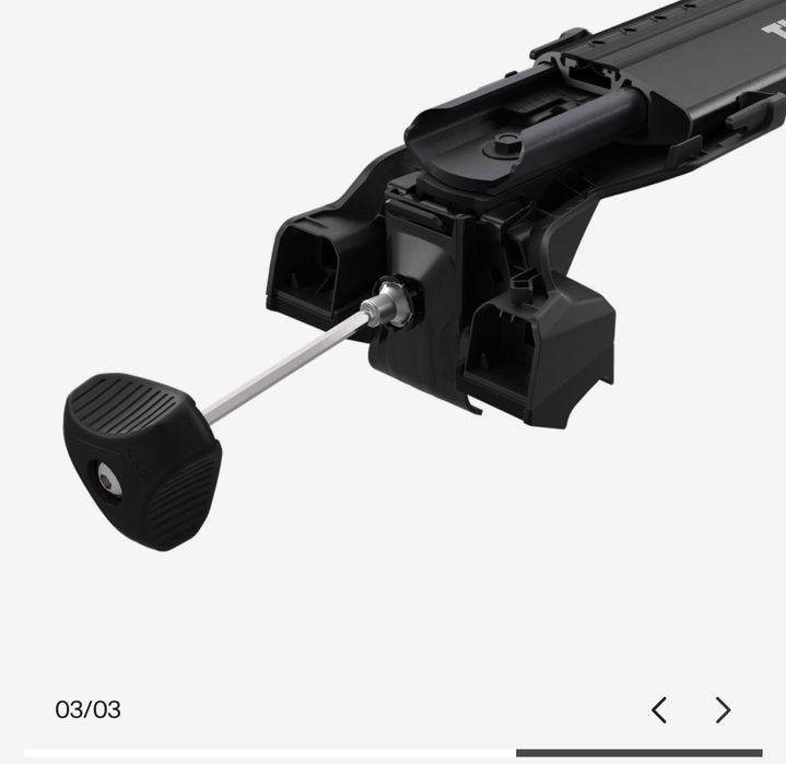 Barras Tejadilho Thule Wingbar Edge Ford Focus SW