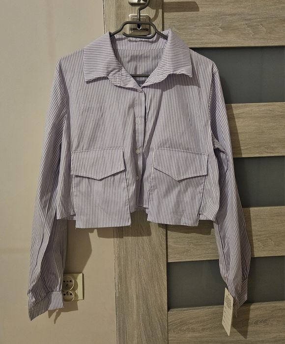 Nowy komplet damski na lato koszula i spodniczko spodenki