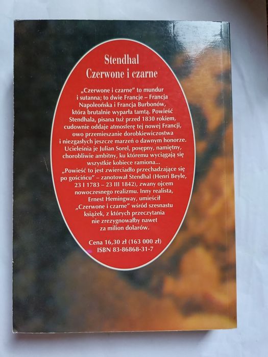 Czerwone i czarne " Stendhal