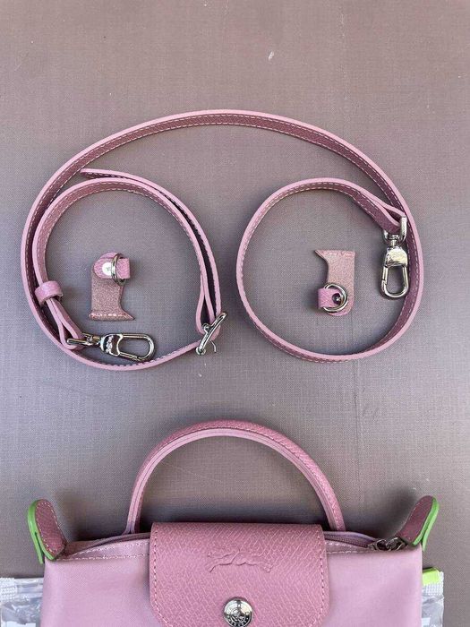 Mala Mini Longchamp Rosa
