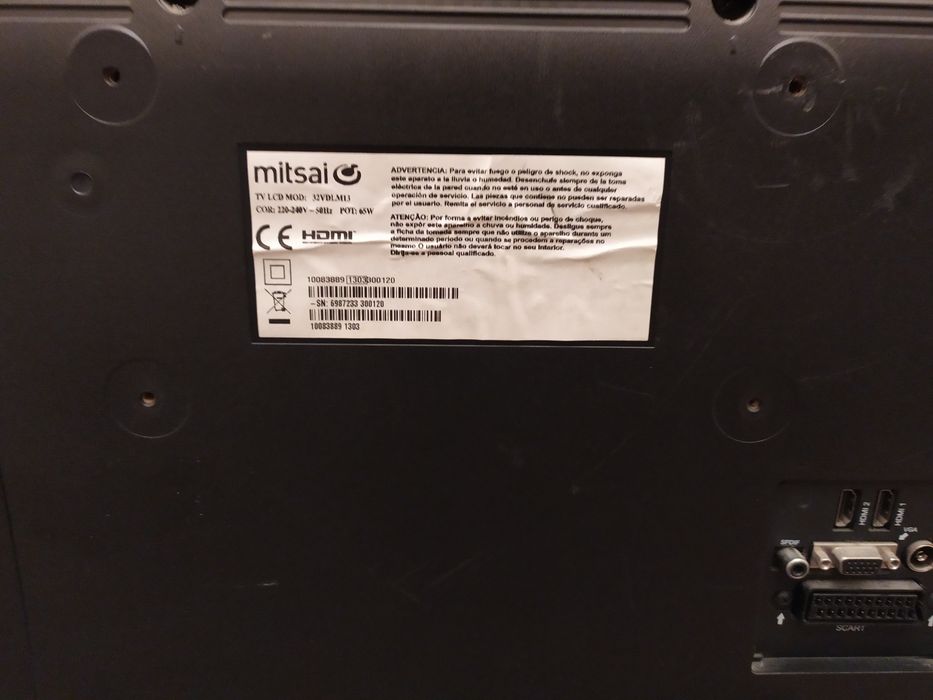 Mitsai 32vdlm13 peças vestel 17ips19-5 / 17mb82-1a