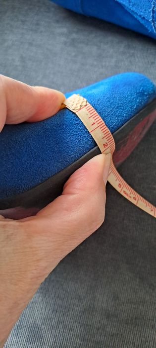 Botins azul camurça