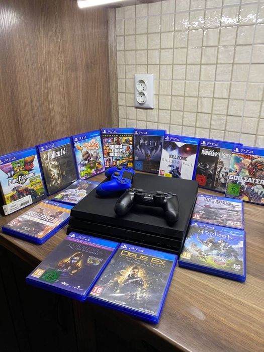 АКЦІЯ. PlayStation 4 PRO 1TB і 60 ІГОР+ГАРАНТІЯ. ВІД FamilyConsole