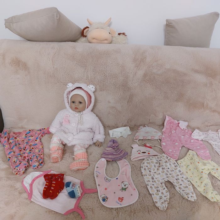 Реалистичная кукла Реборн 55см