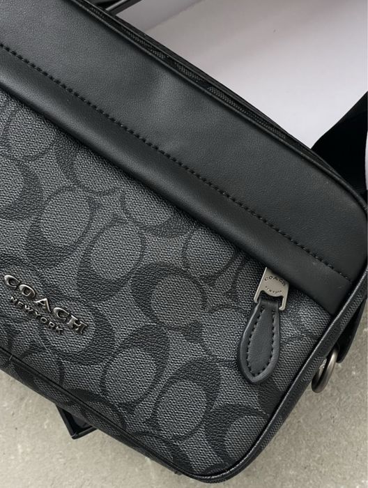 Сумка coach шкіряна