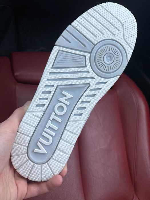 (ОПЛАТА ПІСЛЯ ОГЛЯДУ)Louis Vuitton Skate White Grey Луї Вітони Скейт