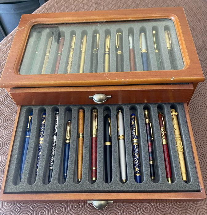 Conjunto 24 Canetas Tinta Permanente Marca VACCARO