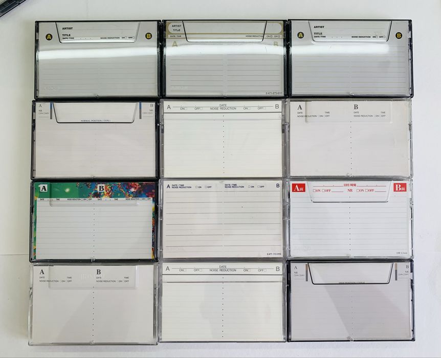 Аудіокасети Sony, Scotch, Victor, Maxell