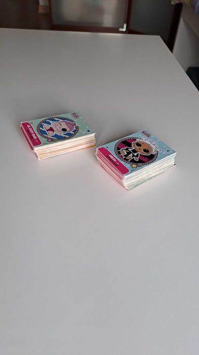 Lote 124 cartas LOL da Panini