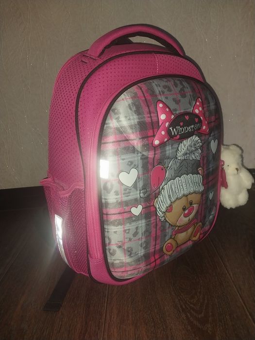 Школьный каркасный рюкзак для девочек 1,2,3,4 класс Winner One 6010 Рю