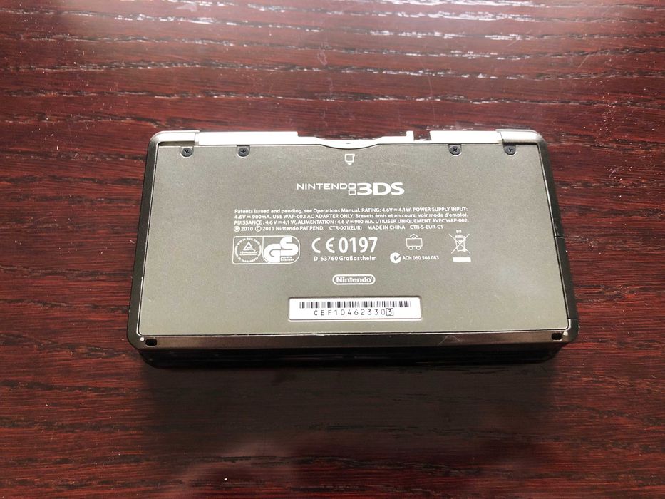Konsola Nintendo 3DS Cosmos Black + akcesoria CFW Luma