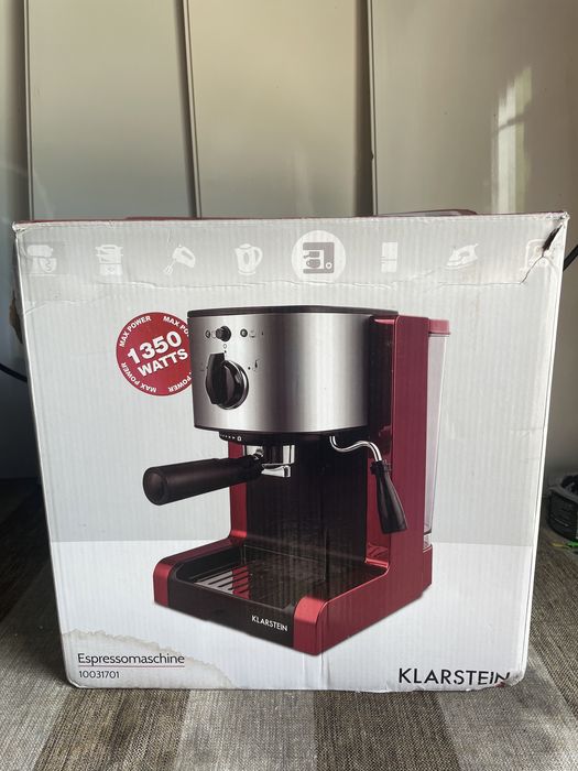 Кофемашина Klarstein Passionata Rossa (Германия)