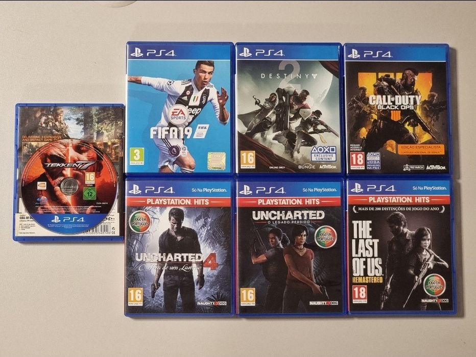 Jogos PS4 / PS5 como NOVOS