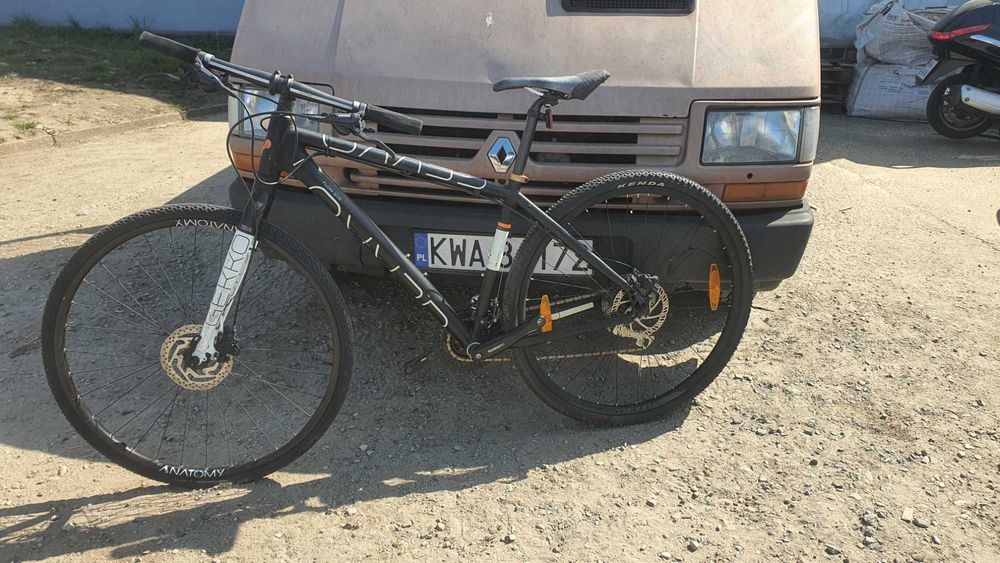 Miejski Rower Gekko Flow STR rozmiar M 18" Hamulce Hydrauliczne Gravel