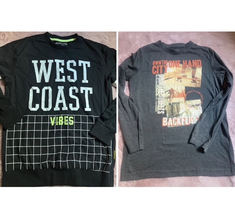 Zestaw bluzek dla chlopca 152