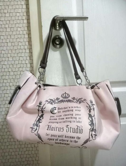 Розовая Сумка | как Juicy Couture