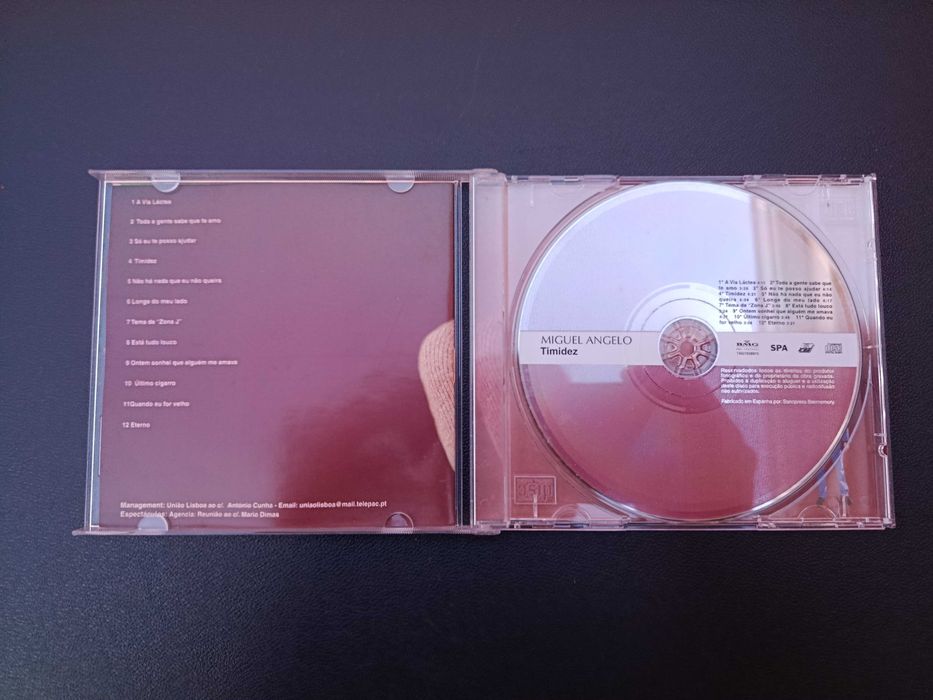 CD Música Miguel Angelo, Timidez