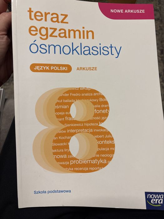 Teraz egzamin osmoklasisty arkusze j. Polski