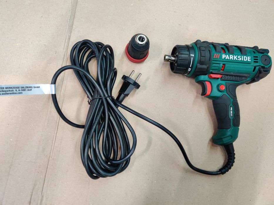 НОВ сетевой шуруповерт с Германии Parkside PNS 300/дрель/мережевий/220