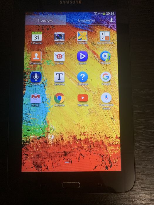 Планшет самсунг СЕ 0168