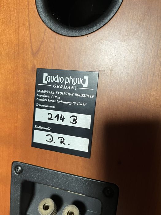 Kolumny Audio Physic Yara . Bdb