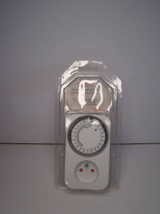 Programator czasowy analogowy 24H 1-dniowy do gniazdka dobowy TIMER ZEGAR