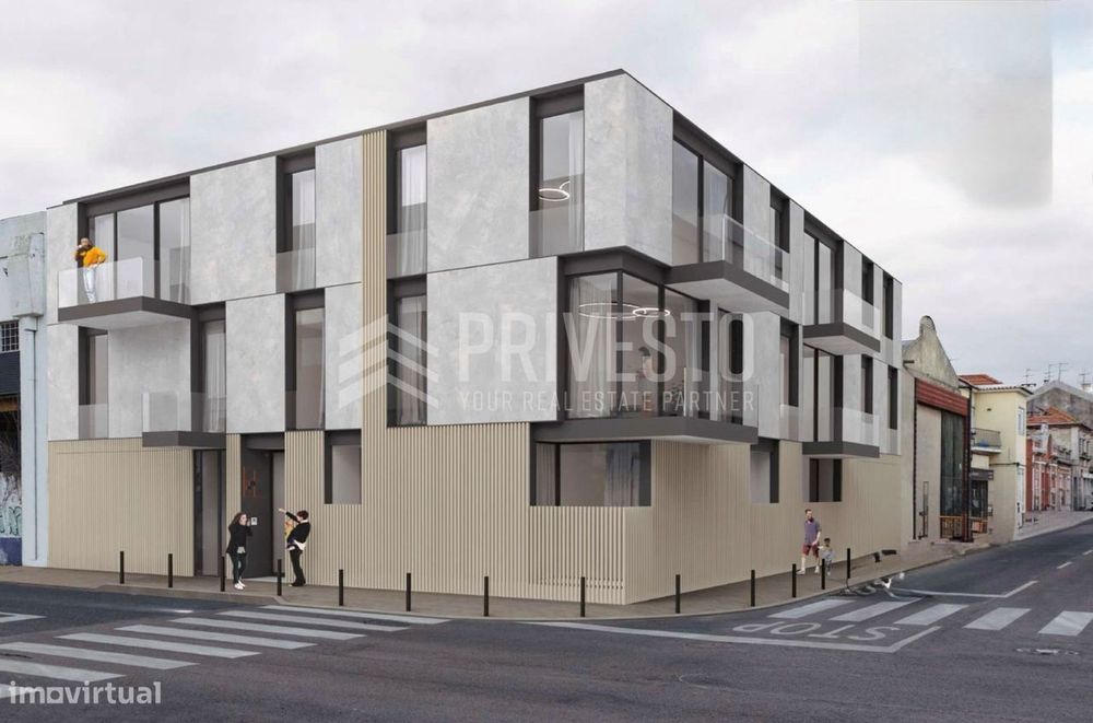 Apartamento T2 NOVO, com terraço - Empreendimento Paiva Couceiro Resid