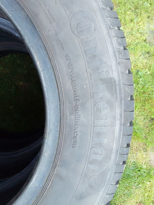 Cena za 4 Opony letnie 165/70r14 CONTINENTAL 6mm