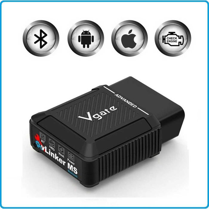 Сканер VGate vLinker MC+ ( и FS - MS ) Bt5 под iPhone-Ios Android Windows OBD2