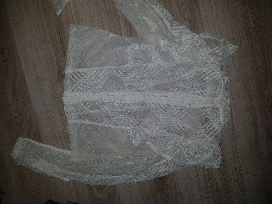 Bluzka koronkowa h&m