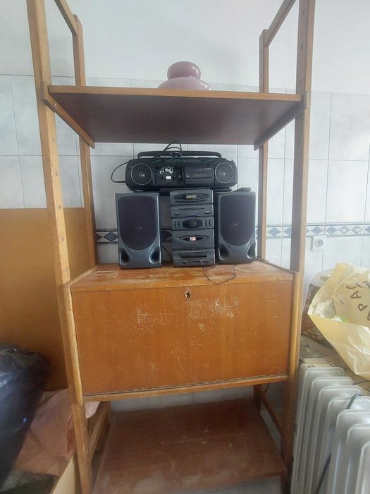 Estante vintage para recuperar