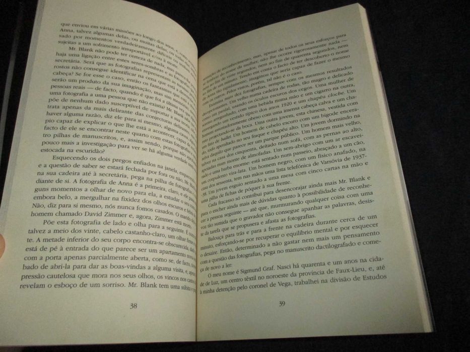 Livro Viagens no Scriptorium Paul Auster 1ª edição