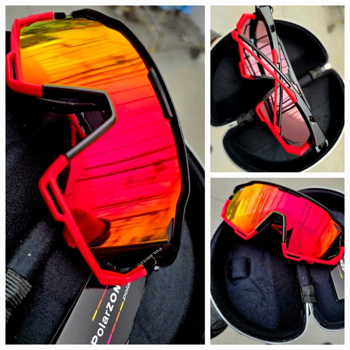 Polarzone sportowe okulary przeciwsłoneczne nowe