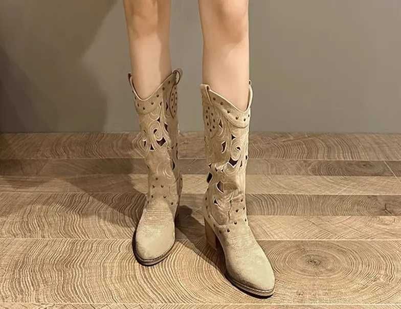 Kowbojki w 2 kolorach