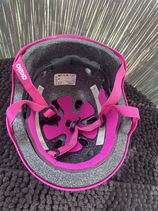 Kask Oxelo - różowy - 53-58 cm