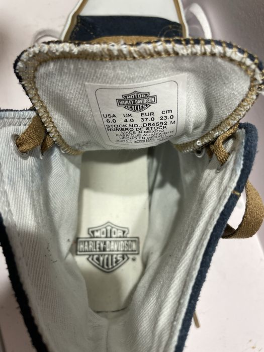 Кеды Harley-Davidson FILKENS кожаные