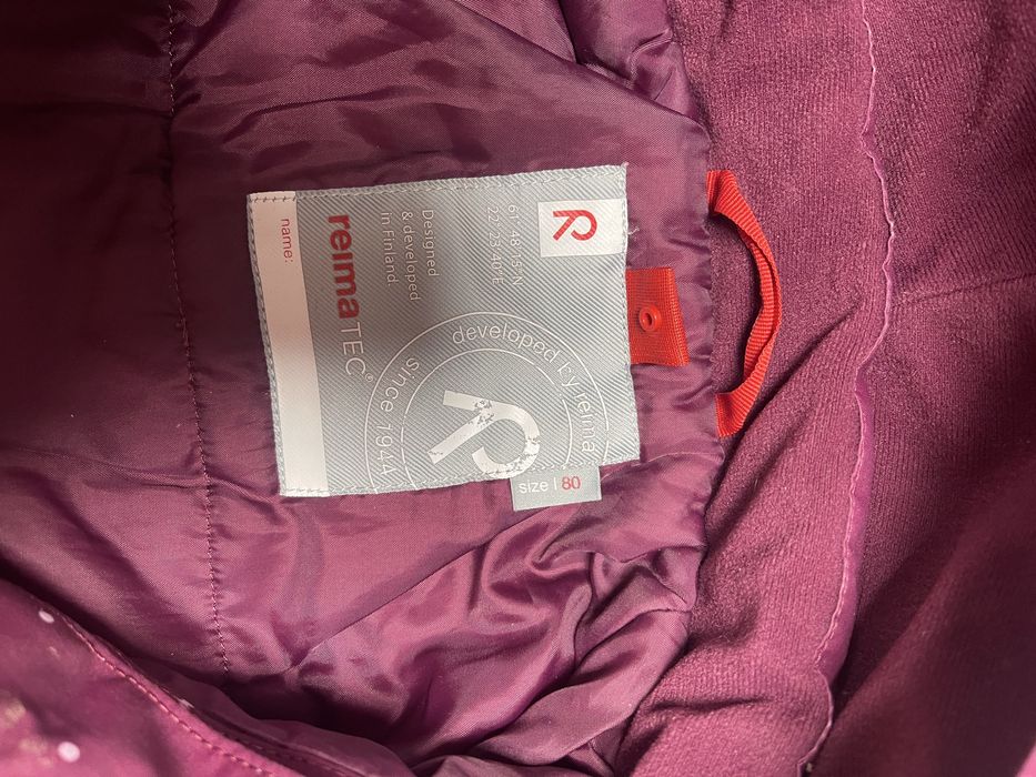 Комбинезон зимовий REIMA для дівчинки 80